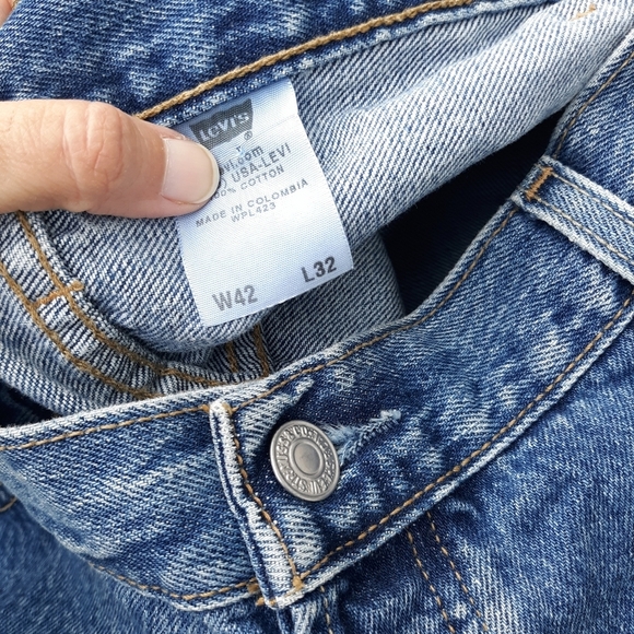 Levi's 501XX Jeans 42x32 Straight - Picture 8 of 8